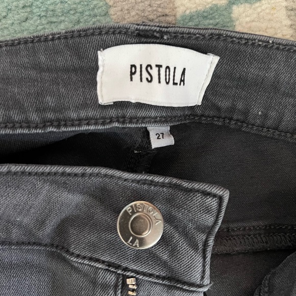 Pistola brand skinny pants/jeans. Size 27. Slate gray. - Picture 1 of 2